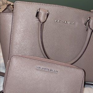 Michael Kors purse and wallet